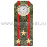Часы сувенирные настольные Погон Полковник ВС