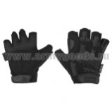 Перчатки тактические Mechanix Wear M-Pact с накладками из термопластичной резины (черные)