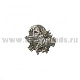 Значок  Орел ВДВ (с парашютом и стрелами)  на пимсе