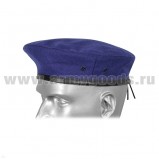 Берет шовный васильковый