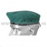 Берет шовный зеленый пограничный